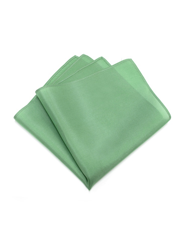 plain green silk