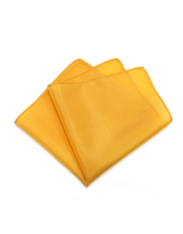 plain orange silk