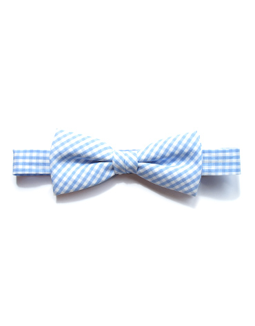 light blue gingham