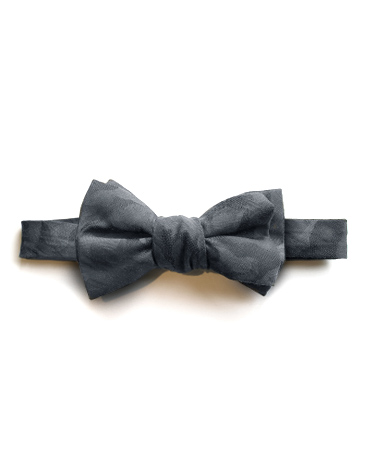 camouflage gray bow