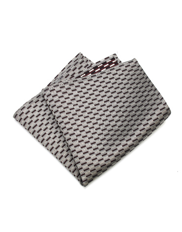 checkered gray stripe