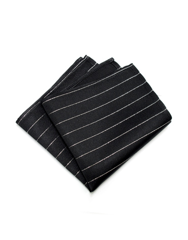 glitter stripe black