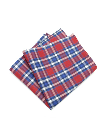 tartan checkered red