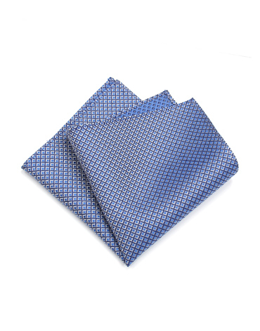 pin checkered blue