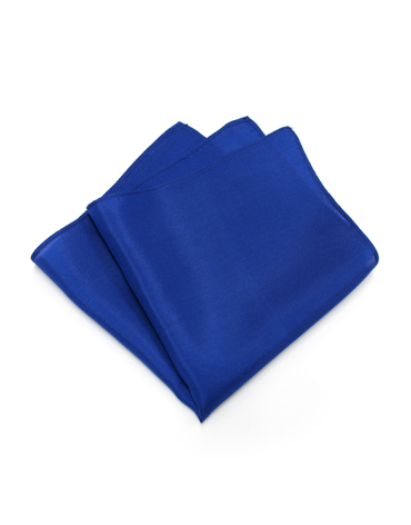 plain silk blue