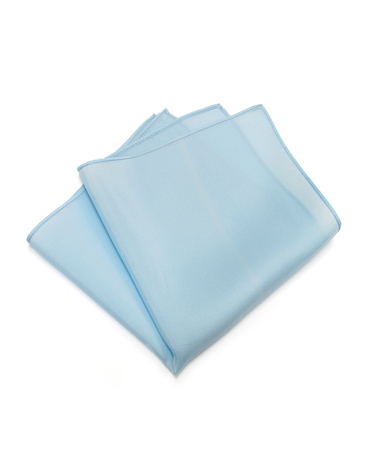 plain waterblue silk