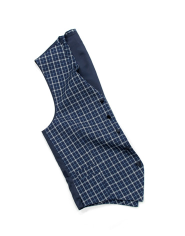 checkered navy