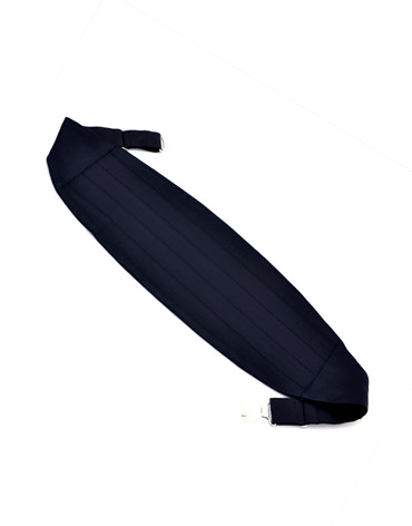 navy cummerbund